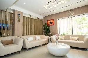 Waiting Area – Cosmedent Medical Center Elegant and comfortable waiting area at Cosmedent Medical Center Dubai